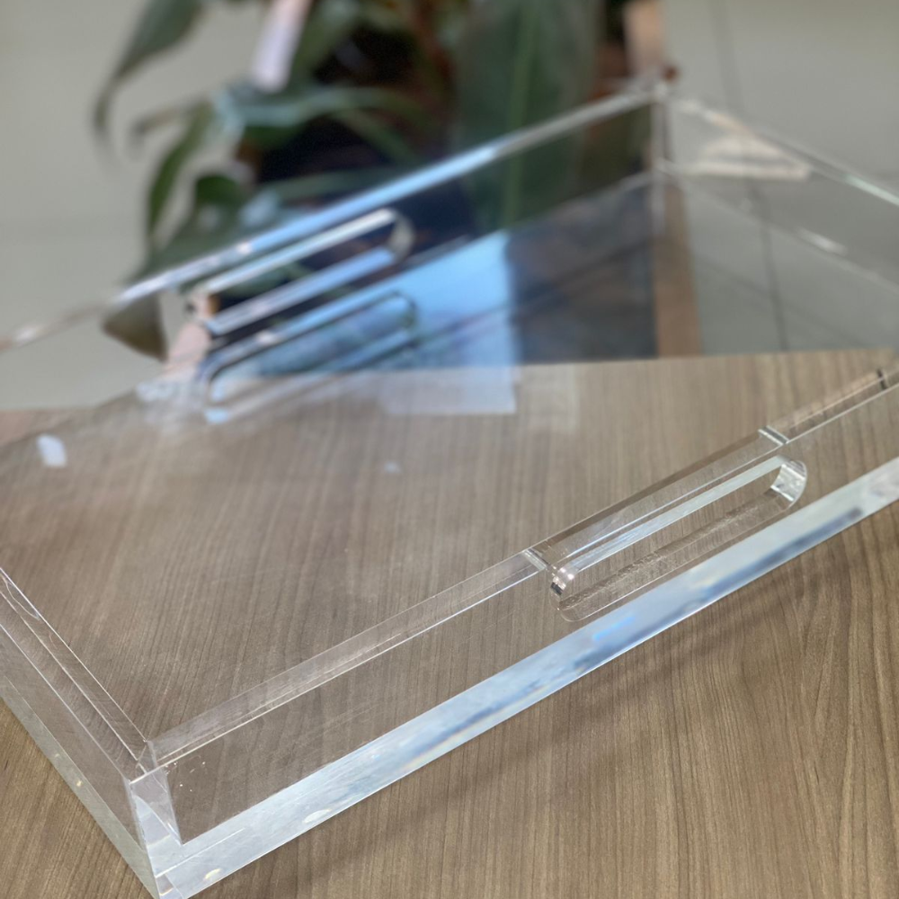 BANDEJA ACRILICO CRISTAL 5CM X 25CM X 35CM X12MM, , large